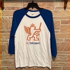 FC Cincinnati 3/4 sleeve Women’s shirt Large